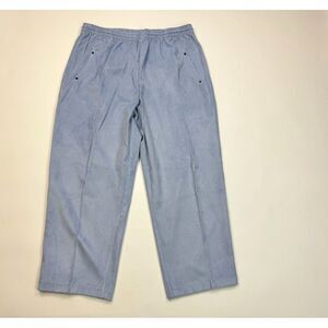 Jamie Sadock Ankle Golf Pants Women XL NWOT Pull on Elastic Waist Pockets Blue